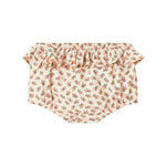 Bløde bloomers med blomstermønster og flæsedetaljer