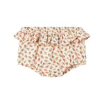 Bløde bloomers med blomstermønster og flæsedetaljer