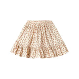 nederdel med blomstermønster og elastik i taljen