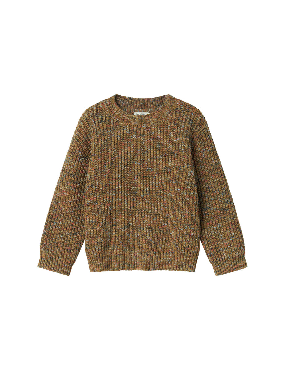 Brunmeleret striktrøje til børn