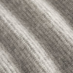 Grå strikvest til kvinder i blød uldblanding