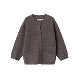 Taki, Knit Cardigan - Dusty Brown Mel.
