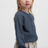 Tilda, Strik trøje - Blue