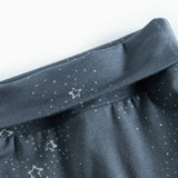 Mørkeblå babybukser med stjerneprint
