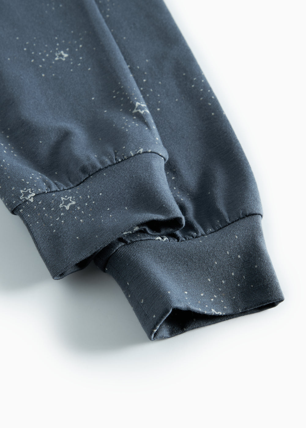Mørkeblåt pyjamasbukser med stjerneprint til børn