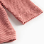 Støvet rosa t-shirt med lange ærmer til børn