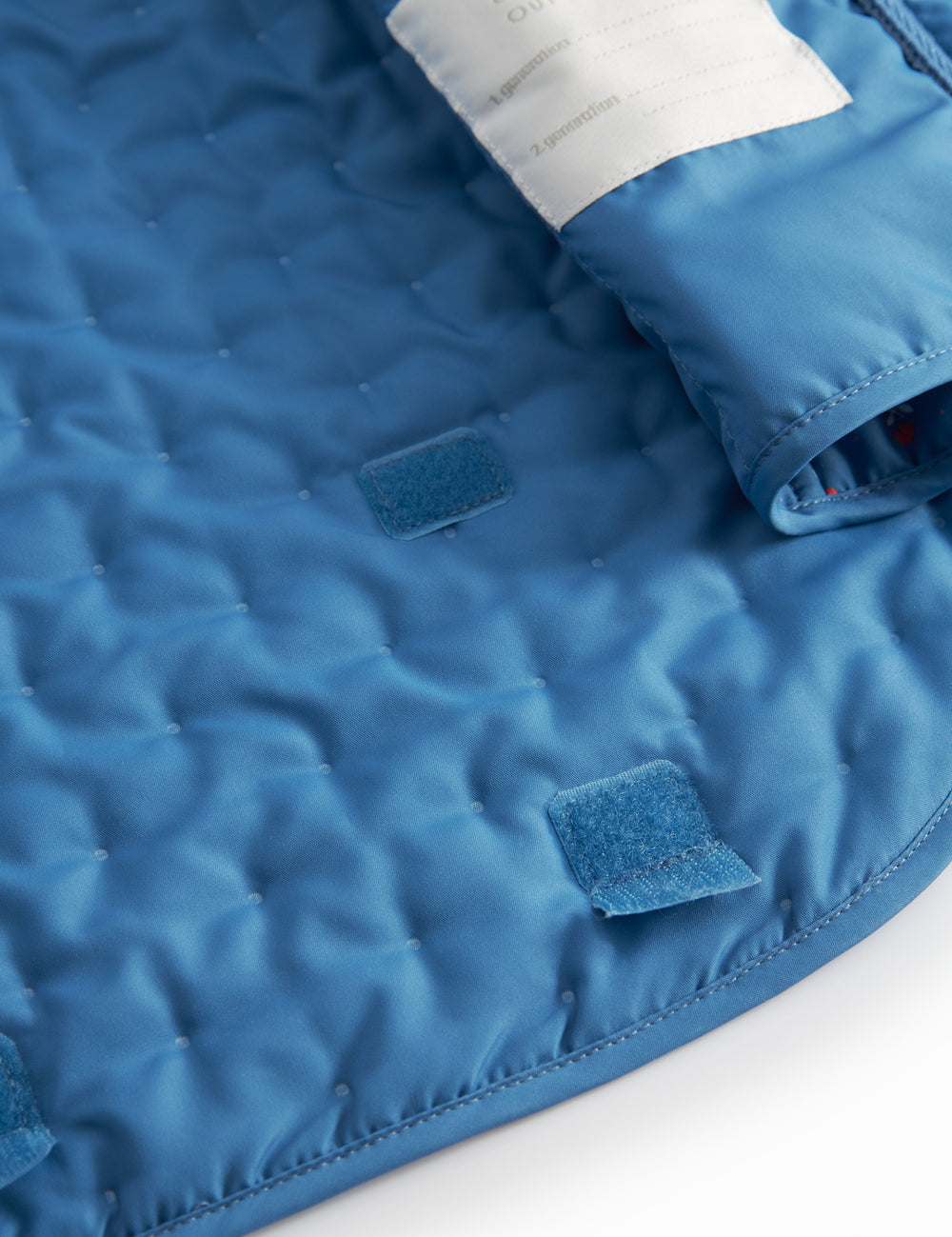 Blå termo jakke børn