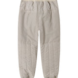 Brun stribede termobukser til baby