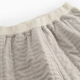 Brun stribede termobukser til baby