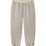 Brun stribede termobukser til baby