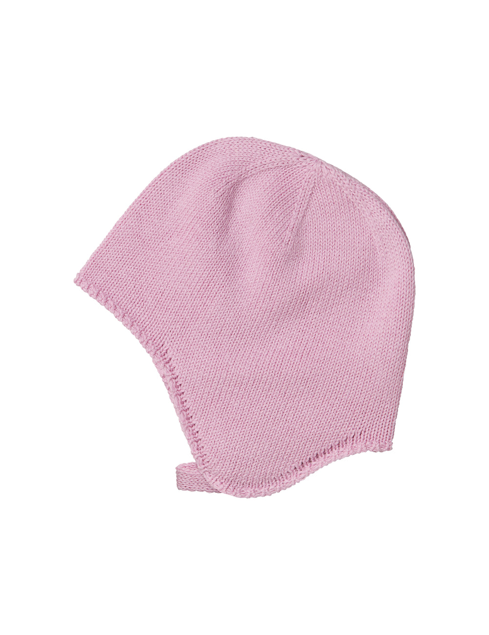 Ribbet lyserød hue til baby
