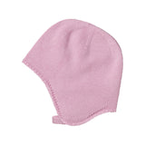 Ribbet lyserød hue til baby