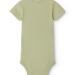 Lysegrøn kortærmet baby bodystocking