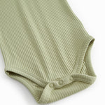 Lysegrøn kortærmet baby bodystocking