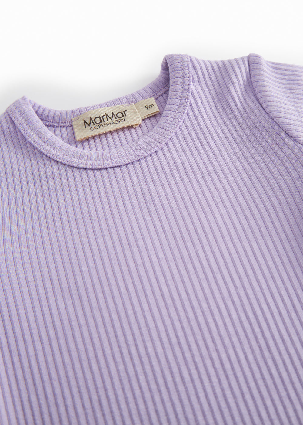 Lilla kortærmet baby bodystocking i modal