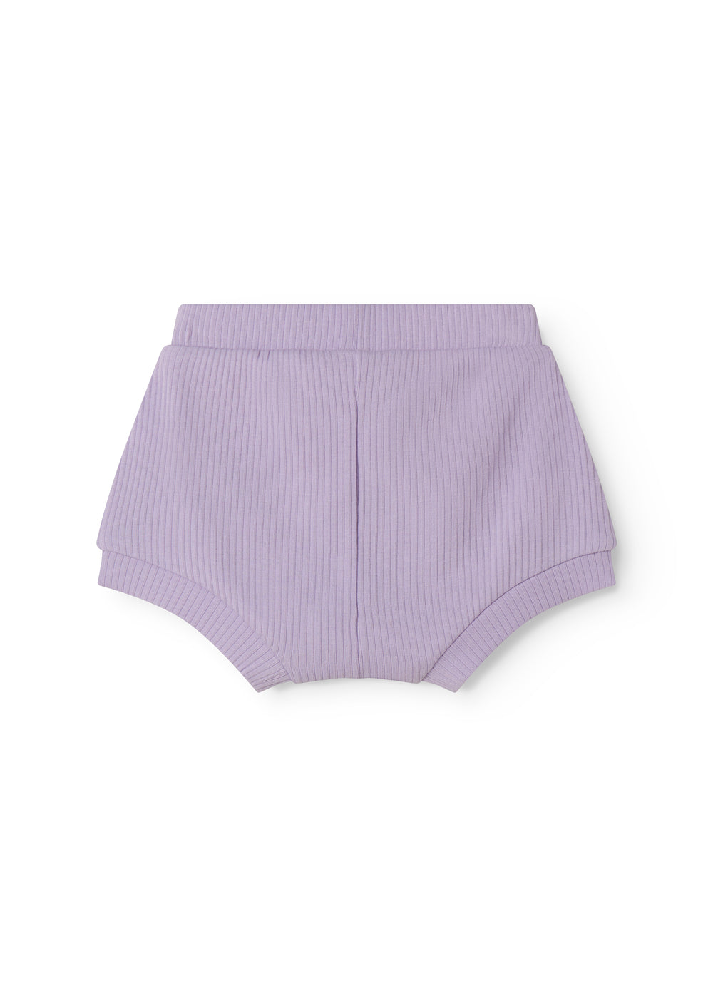 Lilla baby bloomers med stolpe knaplukning og et pyntebånd i livet