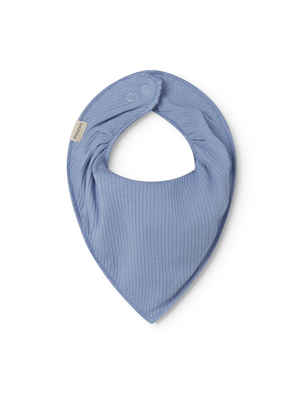 Lyseblå salvesmæk til baby med trykknap