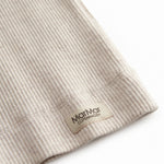 Beige kortærmet modal t-shirt til børn