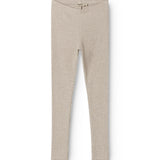 Beige modal leggings til baby og brn