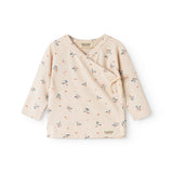 Tut Wrap LS - Bluse, Roses