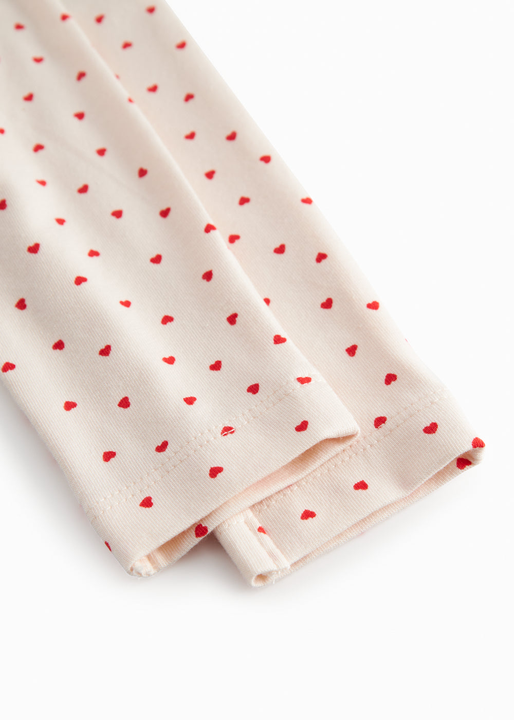 bukser til de nyfødte med et sødt hjerte print