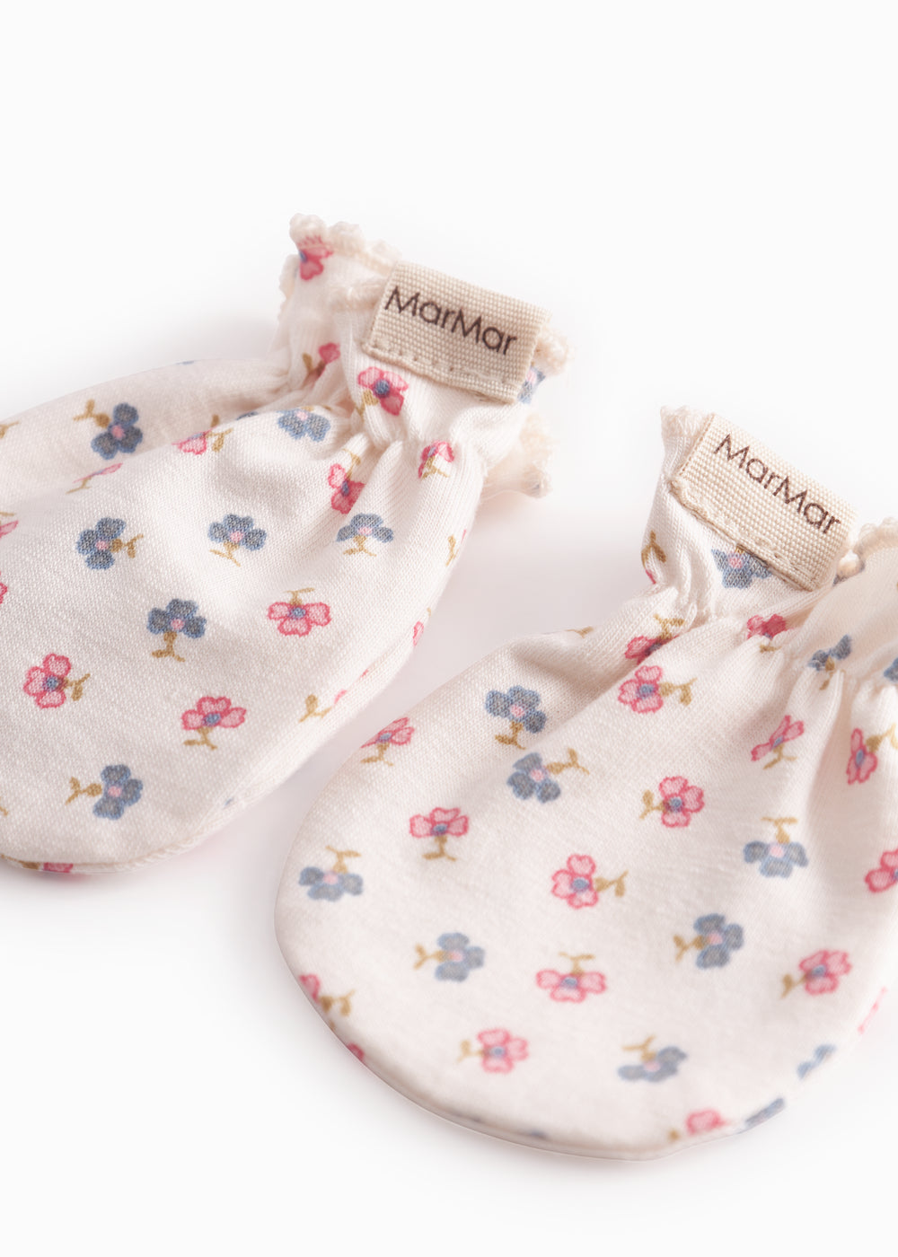 Baby luffer med blomster print