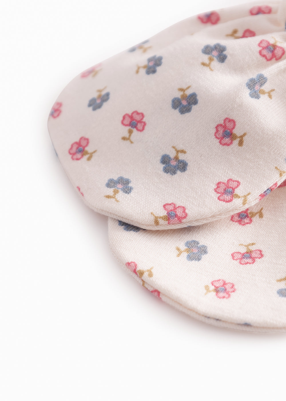 Baby luffer med blomster print