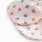 Baby luffer med blomster print