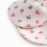 Baby luffer med blomster print