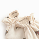 Baby luffer med tog print