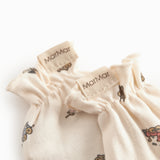 Baby luffer med tog print