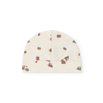 Baby hue til nyfødt med tog print