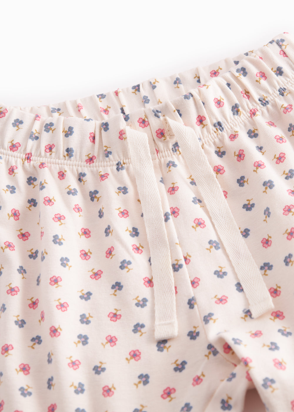 Bukser til børn med blomster print