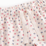 Bukser til børn med blomster print