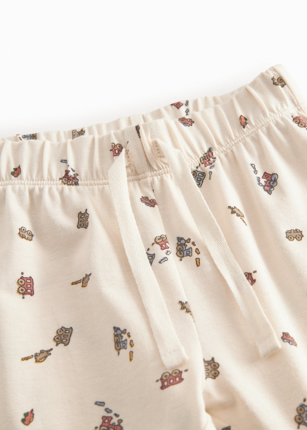 Bukser til børn med tog print