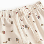 Bukser til børn med tog print