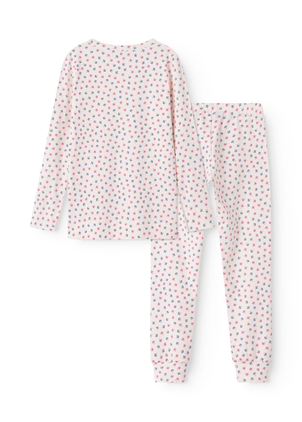 nattøj sæt til børn med blomster print