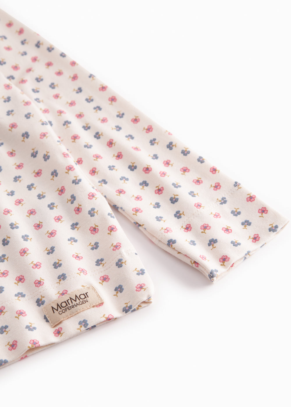 nattøj sæt til børn med blomster print