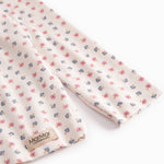 nattøj sæt til børn med blomster print