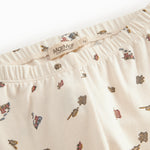 nattøj sæt til børn med tog print