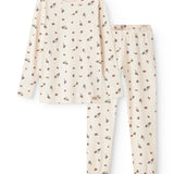 nattøj sæt til børn med tog print