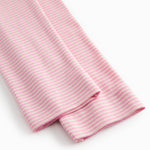 Leggings til børn med lyserøde striber