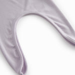 Lys lilla langærmet heldragt til de nyfødte