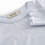 Lyseblå langærmet baby bodystocking