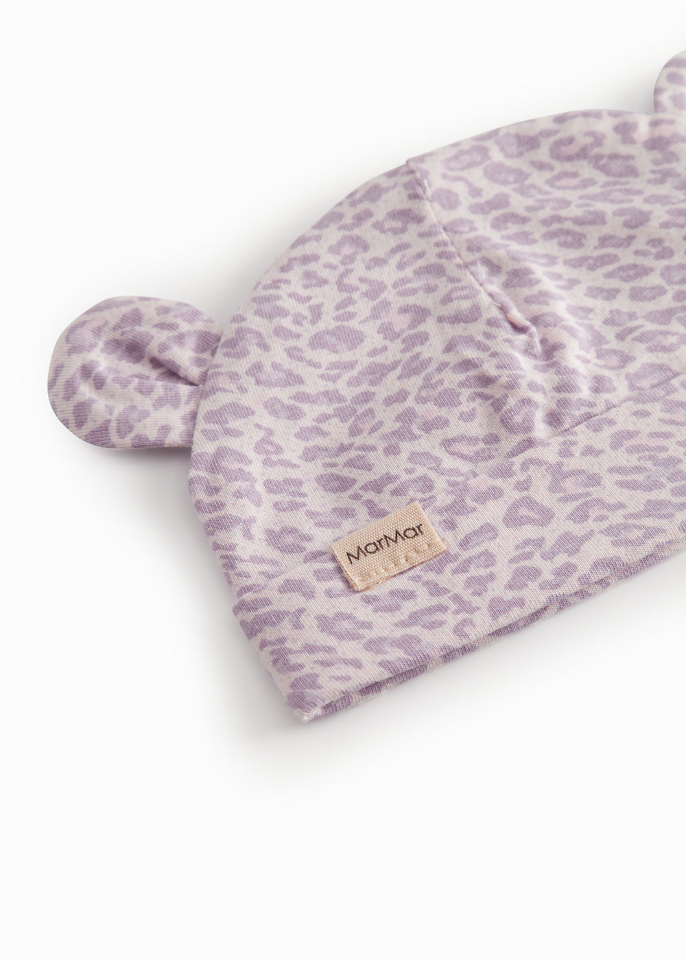 Lilla leopard baby hue med øre