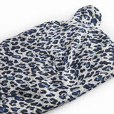 Blå leopard baby hue med øre