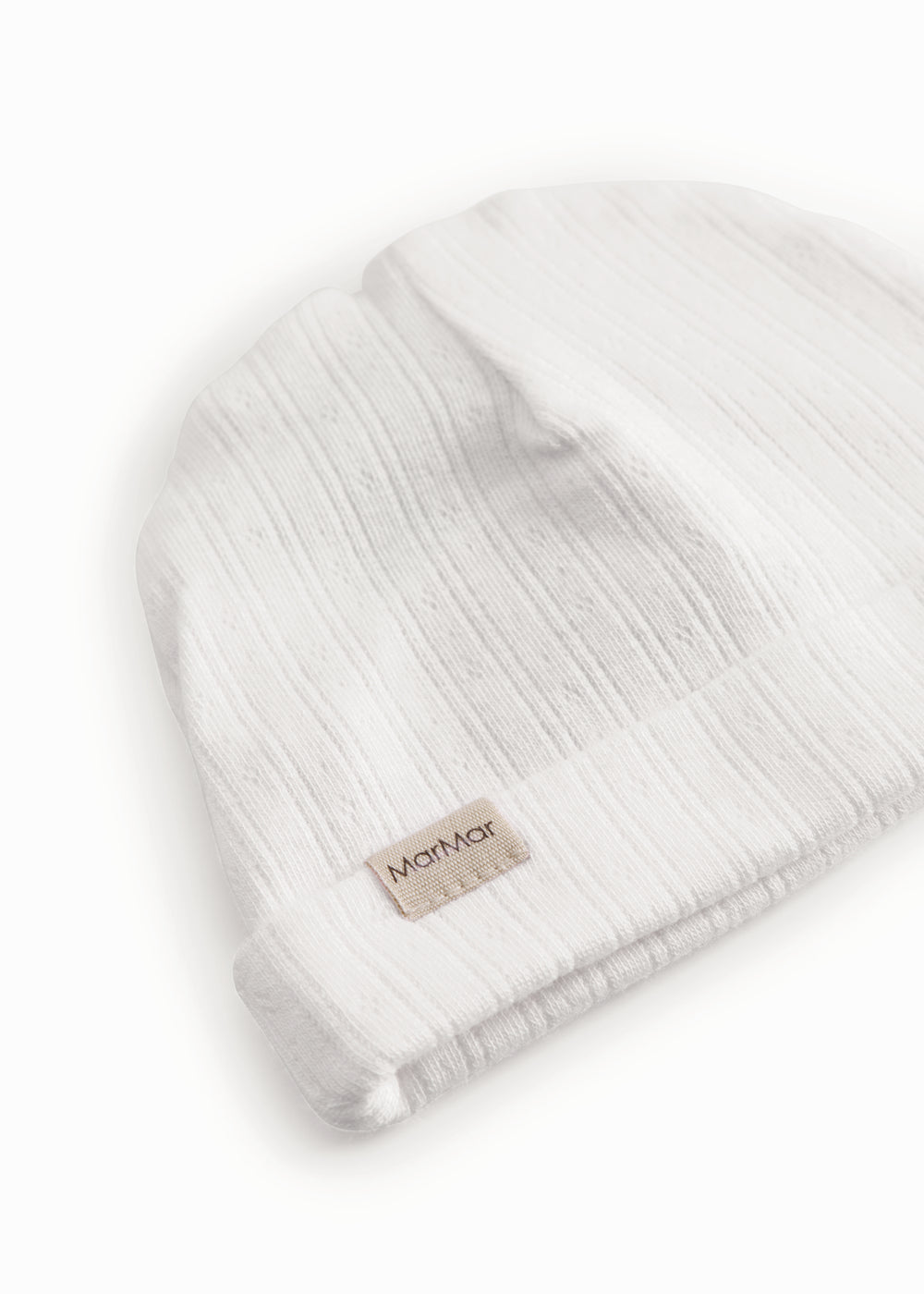 Ensfarvet hvid babyhue