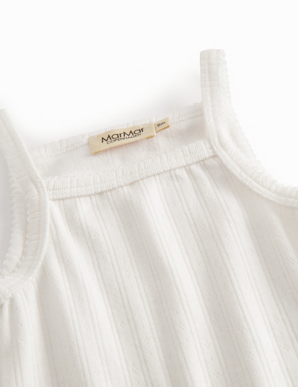 Baby bodystocking uden ærmer med stropper