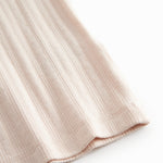 Lyserød kortærmet pointelle t-shirt til børn