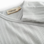 Lysegrøn langærmet pointelle heldragt med slå-om-lukning til nyfødte